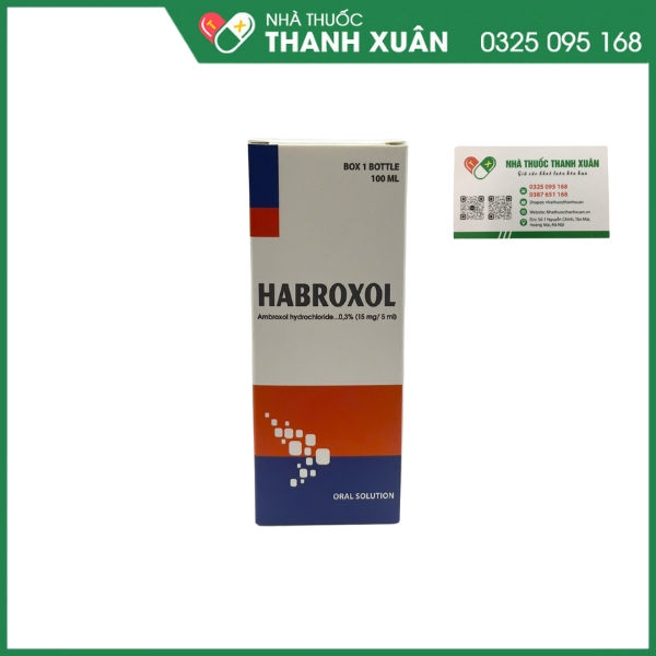 Habroxol long đờm, tiêu nhầy